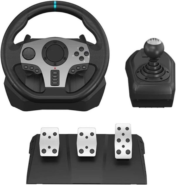 Racing Gaming Wheel with Pedals